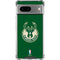NBA Milwaukee Bucks Green Distressed Google Pixel 8 Clear Case